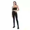 Jean Rise Skinny Mid Negro 4