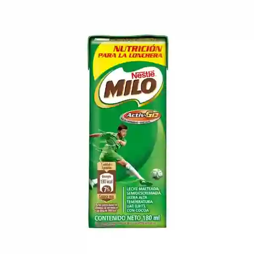 Leche Malteada Milo 180 mL