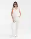 Pantalón Striped Wide Leg Crudo Abedul Claro T 8 Chevignon