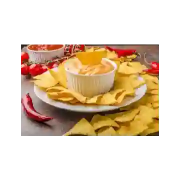 Nachos con Cheddar