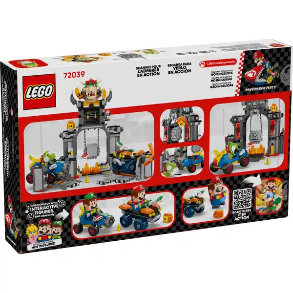 Set Construcción Mario Kart Castillo de Bowser Lego
