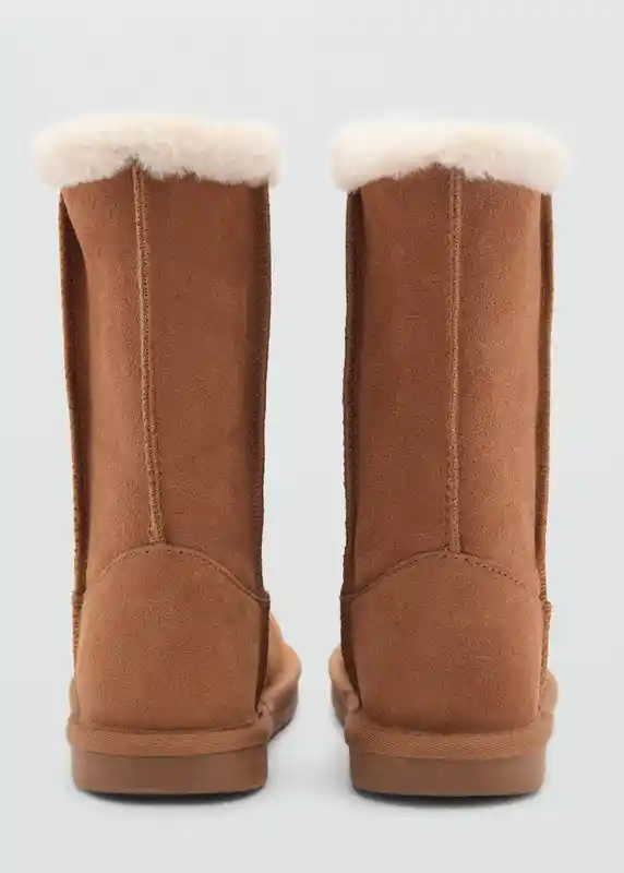 Botas Zoe Camel Talla 34 Niñas Mango