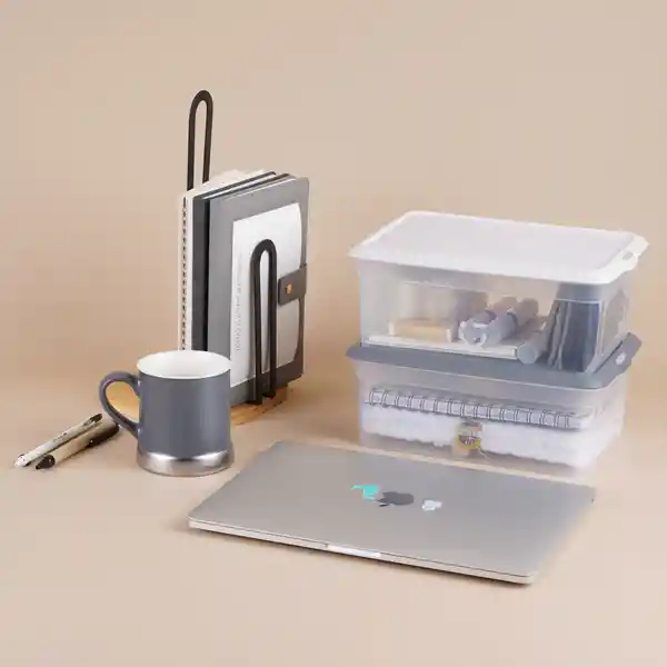 Taza de Cerámica Serie Silver Grey Gris Miniso