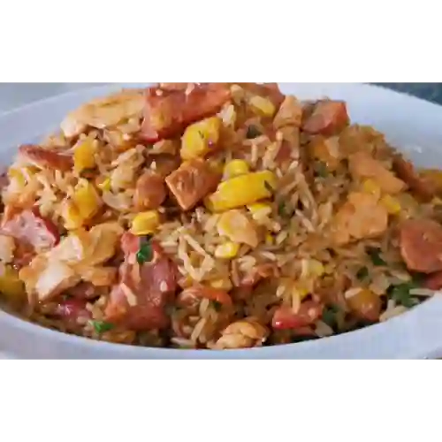 Arroz 7 Carnes+gaseosa