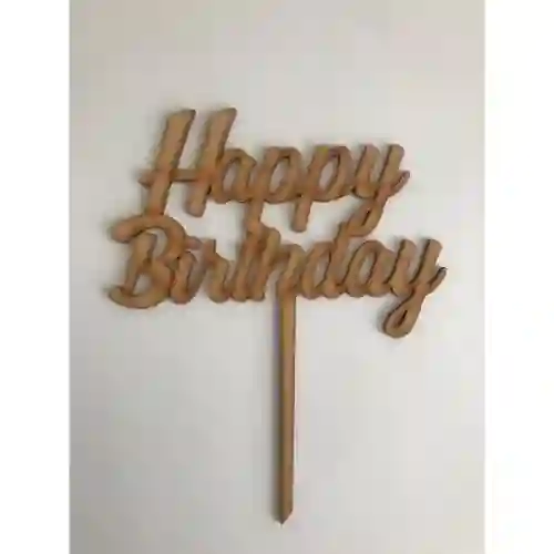 Letrero Happy Birthday