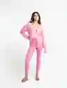 Blusa Tejido Prity Mujer Rosa Ahumado Medio T.S 483E049 Naf Naf