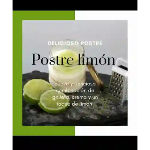 Postre Limón