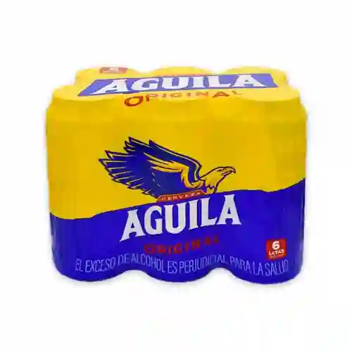 Cerveza Aguila Original 473 ml X6