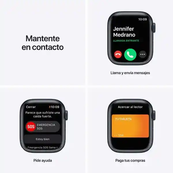 Apple Smartwatch S7 Medianoche Gps