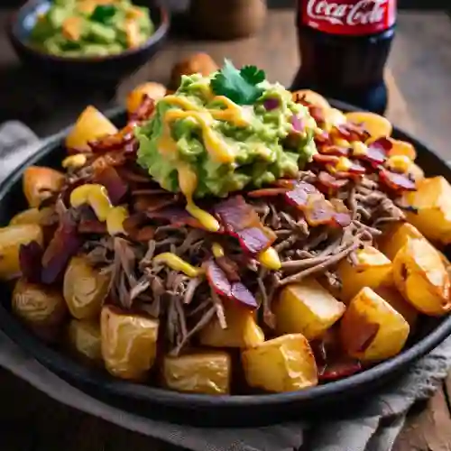 Combo Papas Bravas Mediana