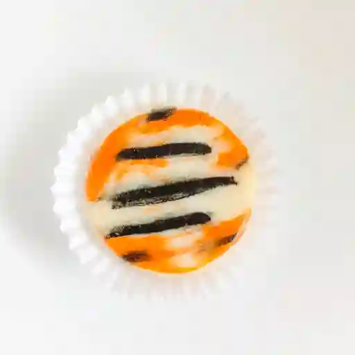 Mazapán en forma de arepa