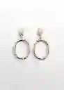 Pendientes Tapia Oro Talla 99 Mujer Mango