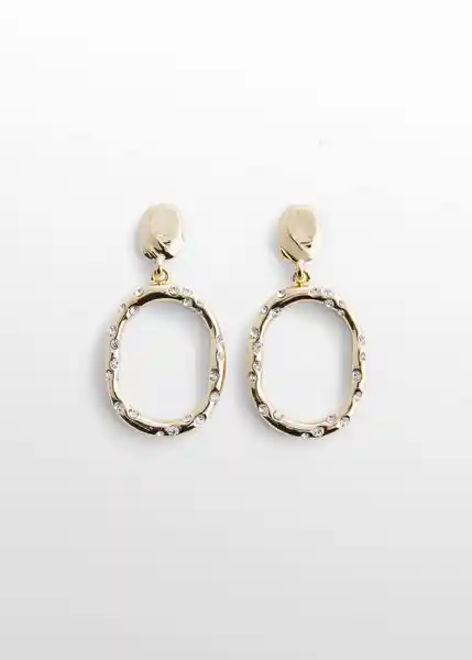 Pendientes Tapia Oro Talla 99 Mujer Mango