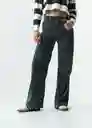 Pantalón Adri Mujer Verde Hidai Ultraoscuro Talla 12 433G358 Naf Naf