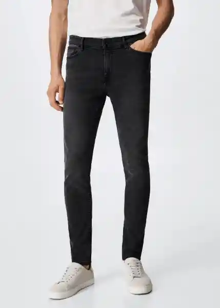 Jean Jude Tejano Gris Oscuro Talla 44 Hombre Mango