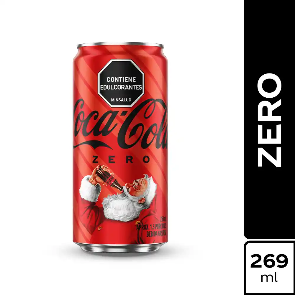 Coca-Cola Gaseosa Sin Azúcar 269ml