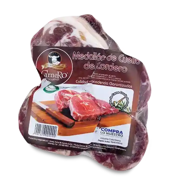 Carnero Gourmet Medallón de Cuello de Cordero