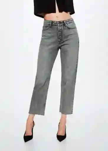 Jeans Havana2 Tejano Gris Talla 44 Mujer Mango