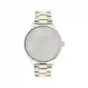 Reloj Linked Para Hombre Color Plateado 25200055 Calvin Klein