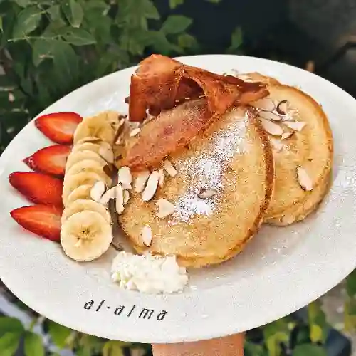 Pancakes Clasicos con Panceta