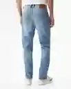 Jean Slim Fit Medio Azul Cristalino Claro 34/32 Chevignon