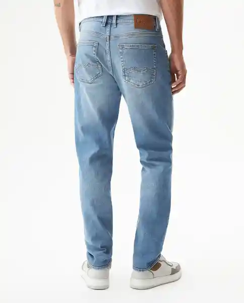 Jean Slim Fit Medio Azul Cristalino Claro 34/32 Chevignon