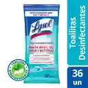 Lysol Toallitas Desinfectante Frescura Marina