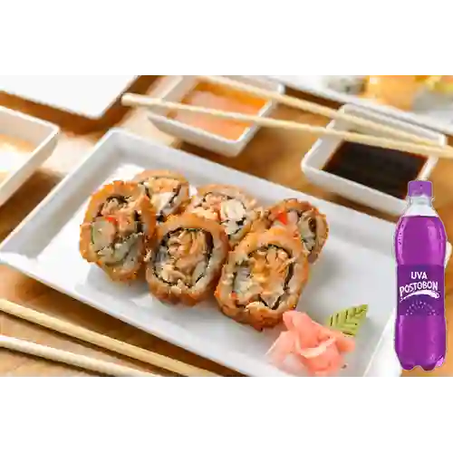 Combo Crispy Sake + Postobon Uva 400 ml
