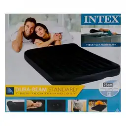 Intex Colchón Inflable Queen con Almohada