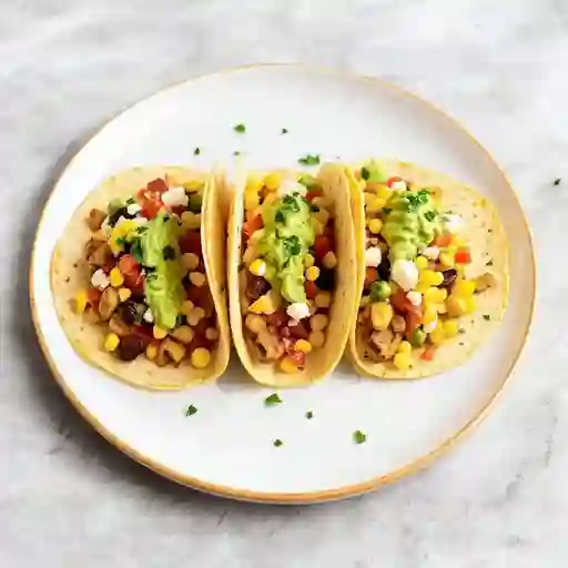 Tacos vegetarianos