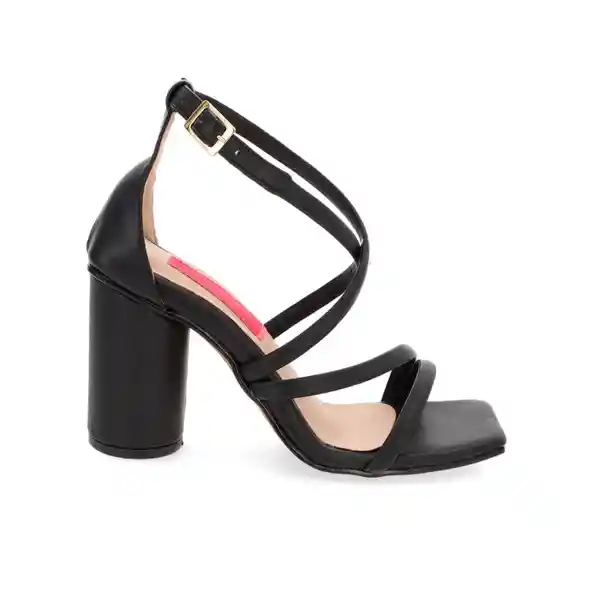 Sandalias Tacón Brook Negro Talla 35