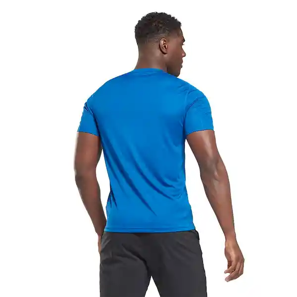 Reebok Camiseta Tech Tee Hombre Azul Talla M