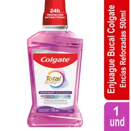 Enjuague Bucal Colgate Total Encias Reforzadas 500ml