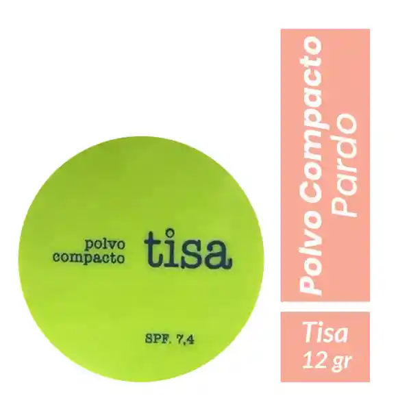 Tisa Polvo Compacto Pardo 12 g