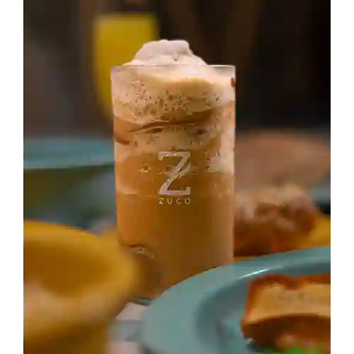 Café Granizado con Arequipe Sin Azúcar