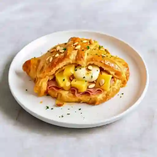 Croissant Al Estilo Hawaiano