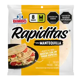 Bimbo Rapiditas Sabor Mantequilla 