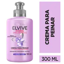 Crema para Peinar Elvive Loreal Paris Hidra Hialurónico 300 ml