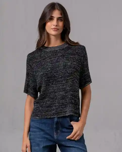 Buzo Mujer Negro Noche Ultraoscuro Talla M 75219 Rifle