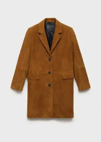 Abrigo Tommy Camel Talla M Mujer Mango