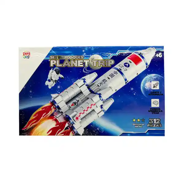 Play And Joy Set de Bloques Planet Trip