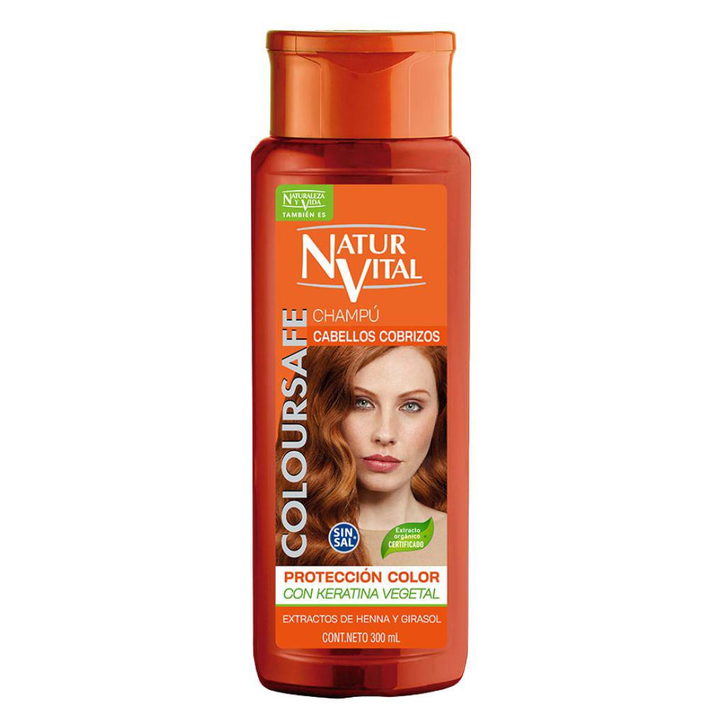 Naturaleza Y Vida Shampoo Color Reflejos Cobrizos 300 ml