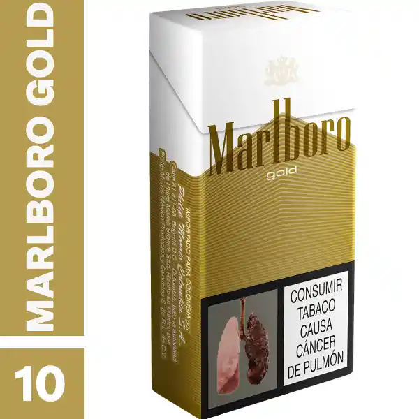 Marlboro Gold​ x 10 Cigarrillos