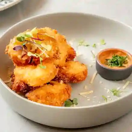 Camarones apanados