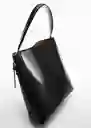 Bolso G Bambi Negro Mujer Mango