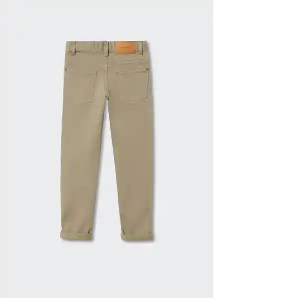 Pantalón Peru Khaki Talla 10 Niños Mango