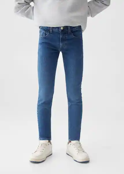 Jean Skinny Tejano Medio Talla 09 Niños Mango