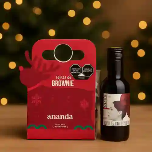 Kit Galletas Reno + Vino Personal 180ml