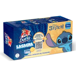 Lasagna DORIA Precocida x 400 gramos Edición Limitada Lilo & Stitch
