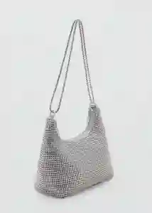 Bolso P Sasha Plata Talla 99 Mujer Mango